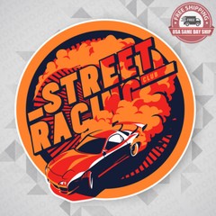 Personality Street Racing Club Sport Auto Car Van Truck Liftgate Window Decorate