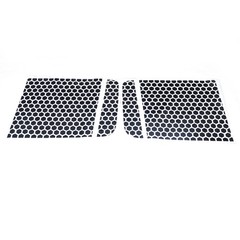 Honeycomb style Side Back Window Glass Sticker Decal 4Pcs For Volkswagen Amarok