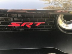 Dodge Durango “SRT” Gril / Hatch Emblem Decal 2018 2019 2020 2021 2022 2023 24