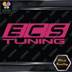 Compatible With ECS Tuning Performance Racing JDM Logo Vinyl Decals Stickers