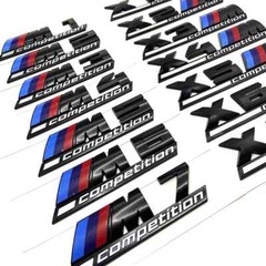 Car Emblem M Competition Badge Sticker For BMW X1 X3 X4 X5 X7 X2 X6 F40 F10 G30
