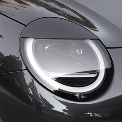 Car Front Headlight Eyebrow Eyelid Cover Decoration Trim ABS For Cooper J01 2024