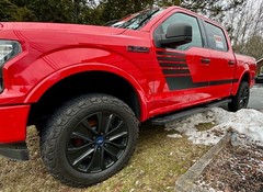 Wrap Around Gradient style vinyl graphics kit fits 2015-2020 Ford F150