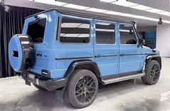 240″x60″ Ultra Gloss PET Liner China Blue Car Vinyl Wrap Air Release 20FTX5FT