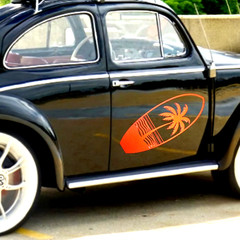 Surfboard Vinyl Decal for Vehicle Windows Laptops Any Smooth Surface design #13