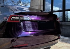 Gloss Metallic Nightfall Purple PPF TPU Paint Protection Film Dry Wet Vinyl Wrap