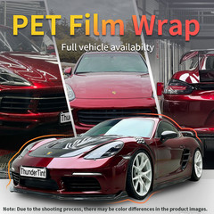 Premium Ultra Gloss PET Liner Self Adhesive Vinyl Wrap Air Release Bubble Free
