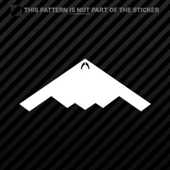 (2x) B-2 Spirit Sticker Self Adhesive Vinyl B2