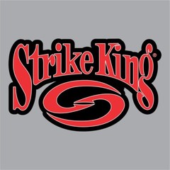 700-121 Strike King Red and Black Carpet Graphic Decal Sticker for Bass Boats