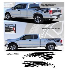 “Route Rip” Ford F-150 2015+ Vinyl Graphics Kit – Gloss Black