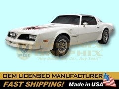 1978 Pontiac Trans Am T/A Firebird Bird Graphics Decals Stripes Kit COMPLETE!
