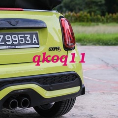 MINI Cooper S Gloss Black Rear Trunk Boot Emblem Badge Logo Lettering Sport