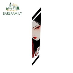 EARLFAMILY 5.1″ Cool Girl Eyes Car Stickers Creative Occlusion Scratch JDM Decal