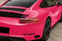 ESSMO PET Super Gloss Beet Red Car Vehicle Vinyl Wrap Decal Sheet Like Paint