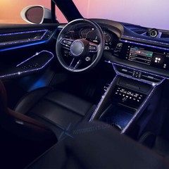 Styling Door Edge Dashboard Interior Trim Self Adhesive Car Bling Decoration