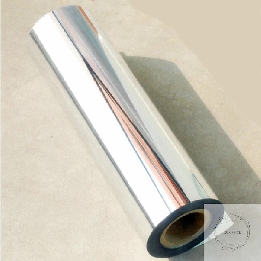 12”x78”Chrome Mirror Silver Vinyl Wrap Sticker Decal Film Sheet,Self-Adhesive