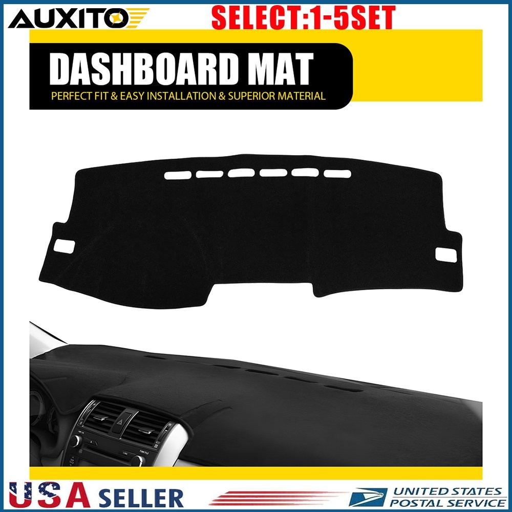 Dashboard Cover Mat Pad Carpet For Toyota Corolla 09-13 DashMat Anti-Glare 1-5X
