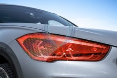 Headlight Hex Holographic Gloss Flame Red Taillight Tint Film Fog Honeycomb Film
