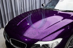 ESSMO PET Marble Forged Gloss Carbon Fiber Royal Purple Vehicle Vinyl Wrap Decal