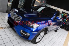 Premium Super Gloss Metallic Blueberry Vinyl Car Wrap Sticker Decal Sheet Film