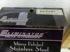 NEW Eliminator Truck Accessories EPS305 Polished stainless Steel Pillar Post Sil