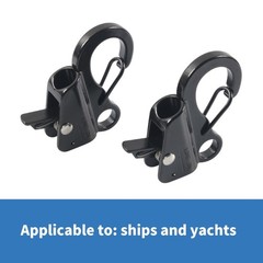 High Strength Spring Hook Stainless Steel Hook for Fast Rope Adjustments