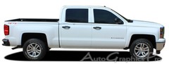GMC Sierra Vinyl Graphics Kit 3M Pin Stripes Decals 2014-2018 Chevy Silverado