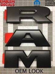 RAM 1500 Tailgate Emblem Decals 2025 Big Horn