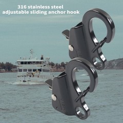 High Strength Spring Hook Stainless Steel Hook for Fast Rope Adjustments