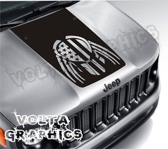 Vinyl Hood Decal for Jeep Renegade 2015-2024 Predator Blackout Decal