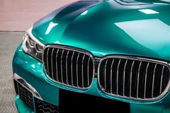 ESSMO PET Super Gloss Metallic Emerald Green Vehicle Vinyl Wrap Decal Like Paint