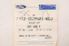 New OEM Ford F4TZ-1520001-KDJ Left Side Stripe Decal Kit NOS