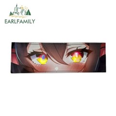 EARLFAMILY 5.1″ Anime Eyes Slap Car Sticker Motorcycle Decal Racing VAN Decorate