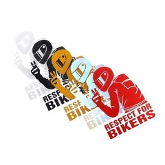 Car Window Door Motorcycle Sticker Silver White Universal Decorative Stickers