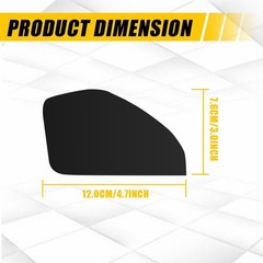 For 2022-25 Chevrolet Silverado 2X Side Marker Vinyl PreCut Overlay Tint Sticker