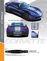 2014-2019 C7 Corvette Rally Stripes Kit