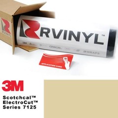 3M 7125 Scotchcal Fawn 99 Vinyl Film Sign Craft Hobby Decal Sheet Roll