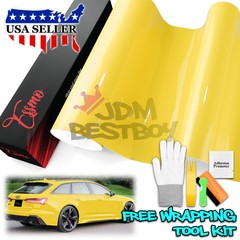 PPF Paint Protection Film Gloss Lemon Yellow Invisible Scratches Shield Wrap TPU
