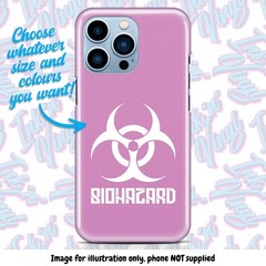 Biohazard Decal – Choose Your Size and Colour!