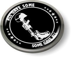 Emblem Car Sticker Chrome ROUND Bezel – ALL Gave SOME SOME Gave ALL