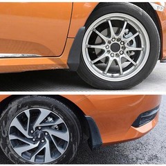 Mud Flaps Splash Guards For 2016-2021 Honda Civic Sedan Front&Rear Wheel J