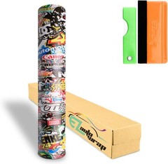 Transform Your Car with Vinyl Wrap – 12″x60″ Universal Fit, Free Tools
