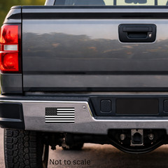 American Flag Heavy Duty Magnet Black and White – 3″ x 6″ Cars Trucks Outdoors
