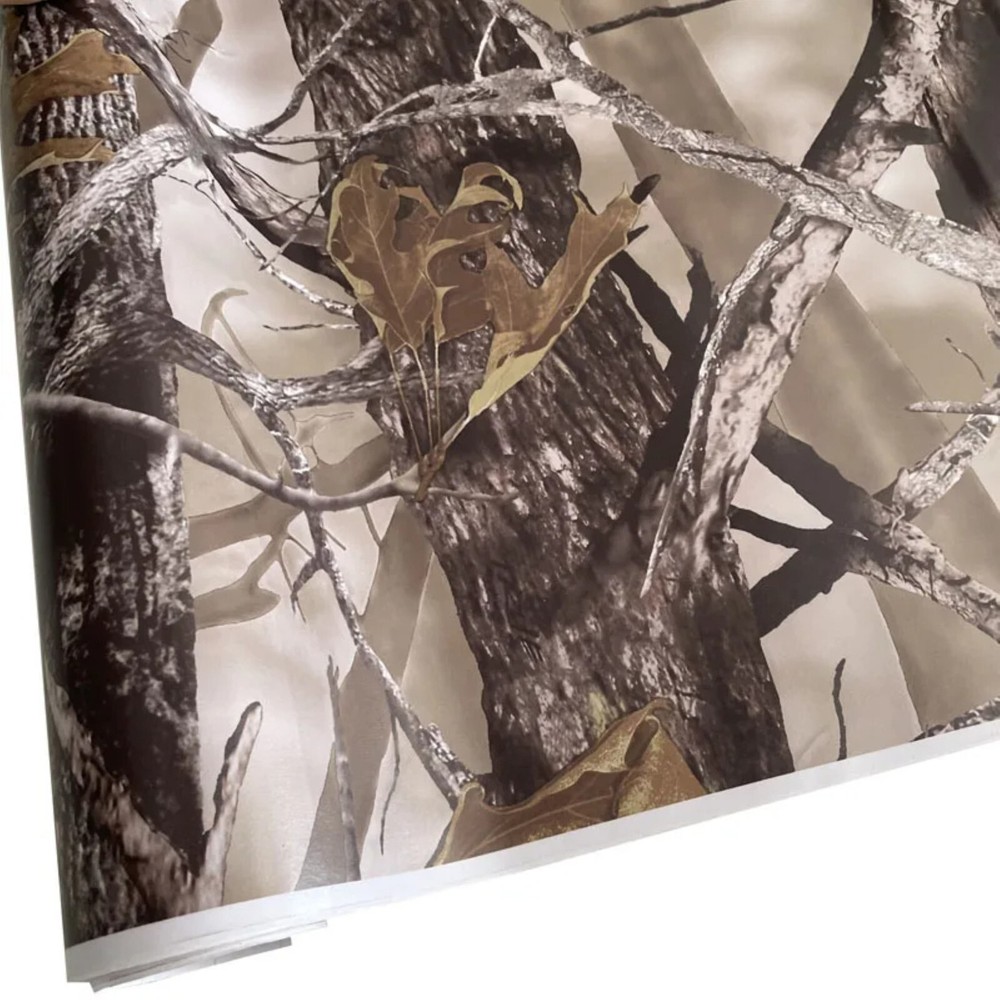 Shadow Grass Camo Tree Vinyl Car Wrap PVC Adhesive Real Tree Camouflage Film