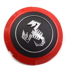 133mm 4PC Alloy Wheel Centre hub Cap 57mm for Fiat 500 Abarth 04726184AA 531060