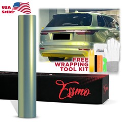 ESSMO PET Super Gloss Metallic Urban Bamboo Vehicle Vinyl Wrap Decal Like Paint