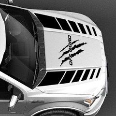 Racing Stripes Car Sticker Claw Scratch Decal Auto Hood Bonnet Vinyl Body Decor