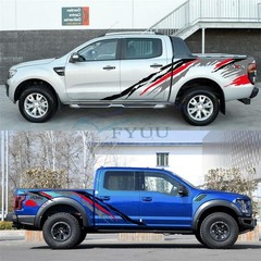 Truck Both Side Body Tail Decal Graphic Sticker For Ford F150 Ranger Raptor