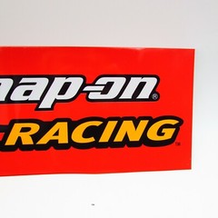 NEW Vintage Snap On Tools Racing Tool Box Sticker Emblem Decal 5 1/4″ X 12″