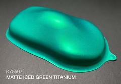 KPMF K75400 Matte Iced Green Titanium Vinyl Car Wrap | K75507